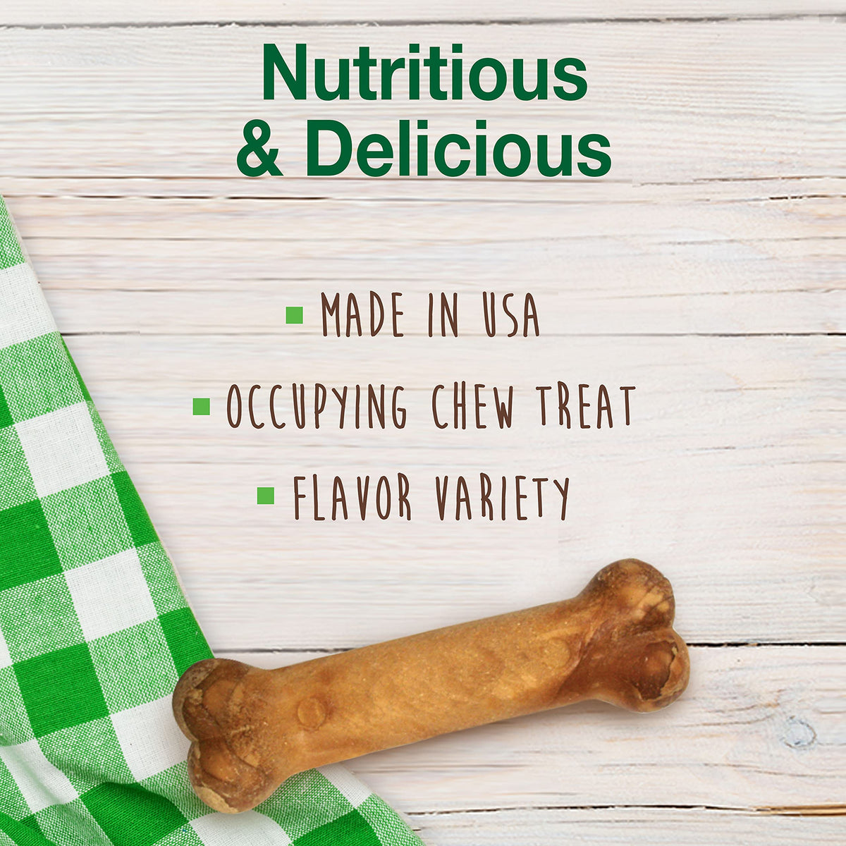 Nylabone Healthy Edibles Dog Treats Variety Pack, Small, 3 Count