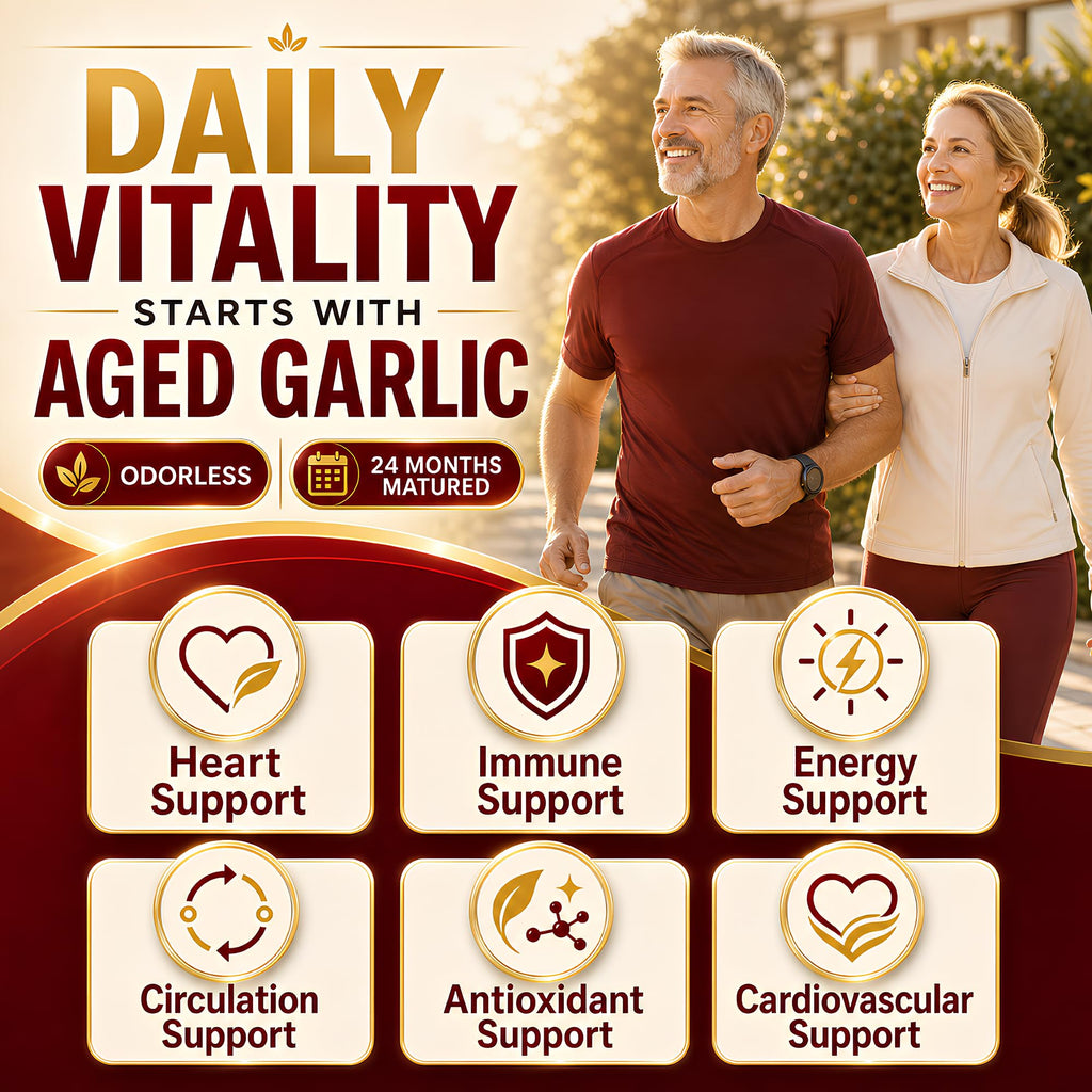 Pure Aged Garlic Extract Softgels, Odorless Garlic Supplement, 24-Month Naturally Aged with Standardized SAC, Heart Health, Immune & Antioxidant Support, 300 Count (2)