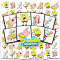 Spongebob Tattoos for Kids Party Favors Bundle - 72 Pc Individual Tattoos