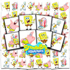 Spongebob Tattoos for Kids Party Favors Bundle - 72 Pc Individual Tattoos