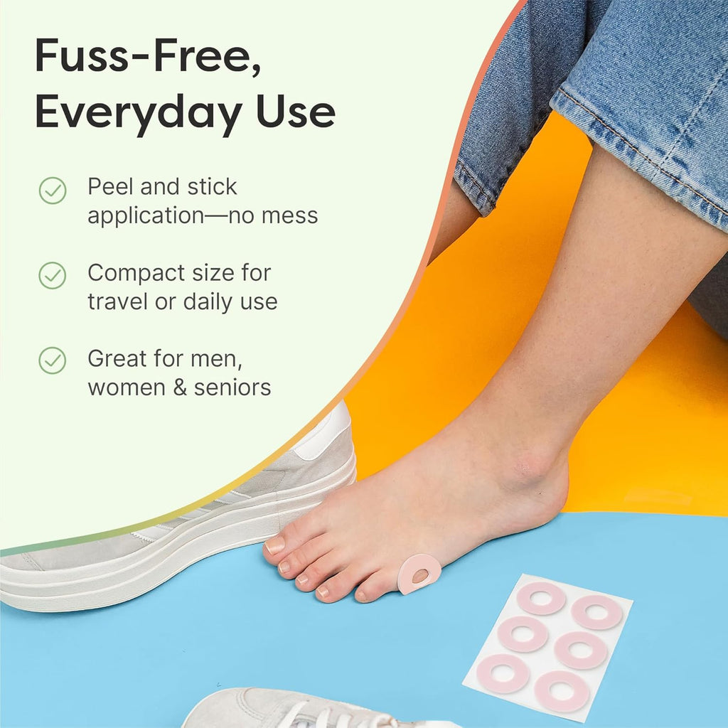 Buy now ZenToes Callus Cushions | Water-Resistant Self-Stick Adhesive Corn Pads | Foot, Heel, & Toe Discomfort Relief | Soft Foam for Friction Protection | Ideal for Active Lifestyles | 24-Pack at indiglob india