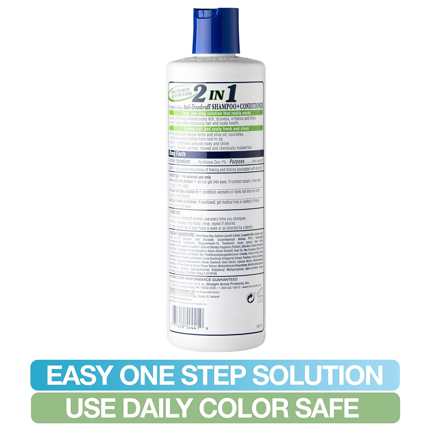 Buy now Mane N Tail Daily Control 2 in 1 Anti-Dandruff Shampoo and Conditioner, 12 Ounce at indiglob india