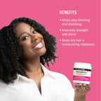 Aunt Jackie's Curls and Coils Transform Hydrating Leave-In Creme Conditioner for All Hair Types and Textures, 15 oz