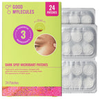 Good Molecules Dark Spot Microdart Patches for Face, Targeted Treatment with Glabridin & Nonapeptide-1, Hyaluronic Acid & Ectoin, Fades Dark Spots, Vegan, Cruelty-Free, 24 ct