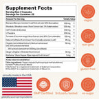 Avantera Elevate Premium Nootropic Supplement - Beat Brain Fog - Best Focus Supplements for Memory & Focus Support - Energy Without Crash - 56 Count Pills for Women & Men*