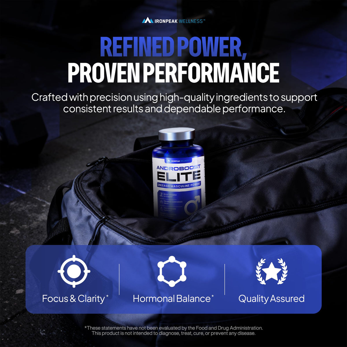Testosterone Booster for Men | Male Enhancing | Strength | Muscle Growth