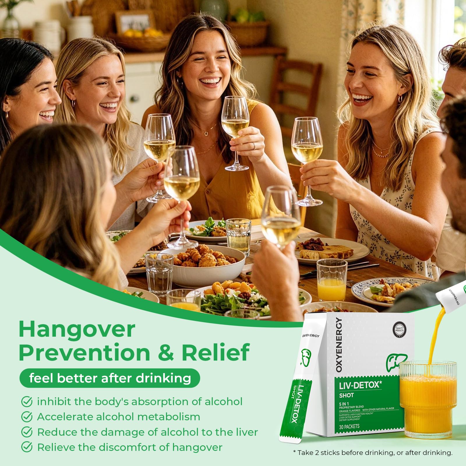 Liver Cleanse Detox & Repair, Organic Milk Thistle Liver Detox Supplement with Turmeric, Ginger, 5-in-1 Support Liver Health & Digestion & Hangover Relief, Vegetarian, Gluten-Free,60 Packs