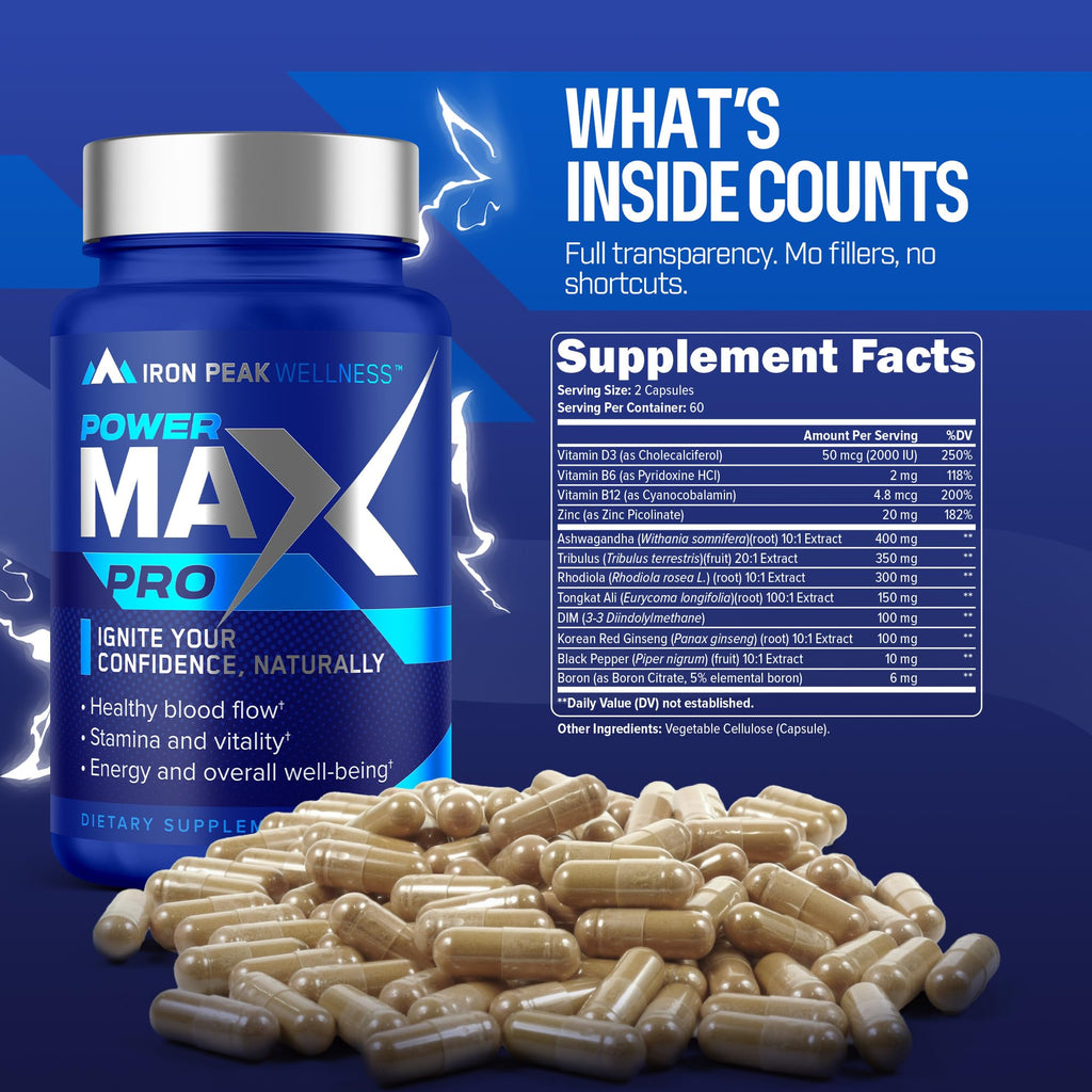 Testosterone Booster for Men, Male Enhancing Supplement | Vitality Support