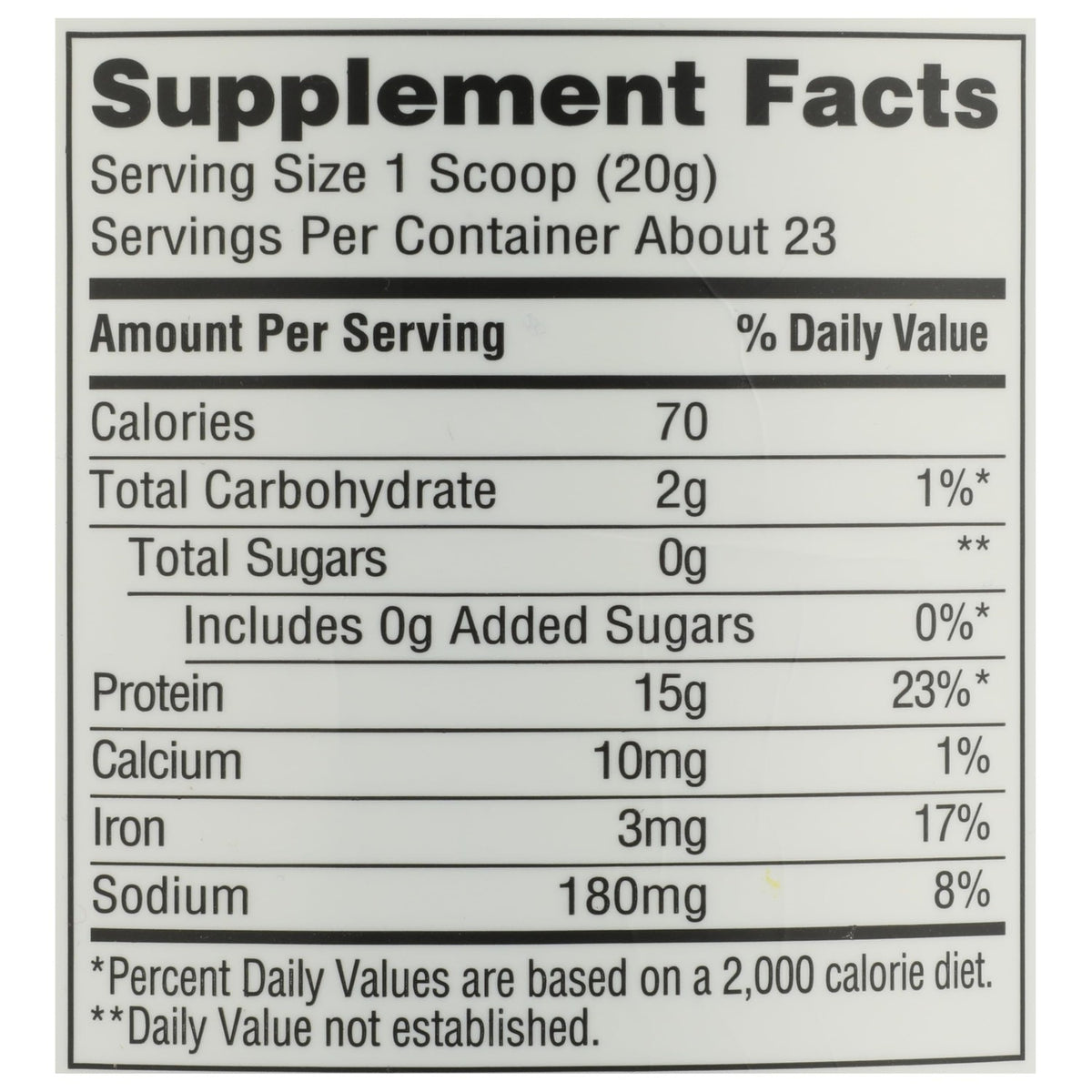 365 by Whole Foods Market Organic Pea Protein, 16 OZ