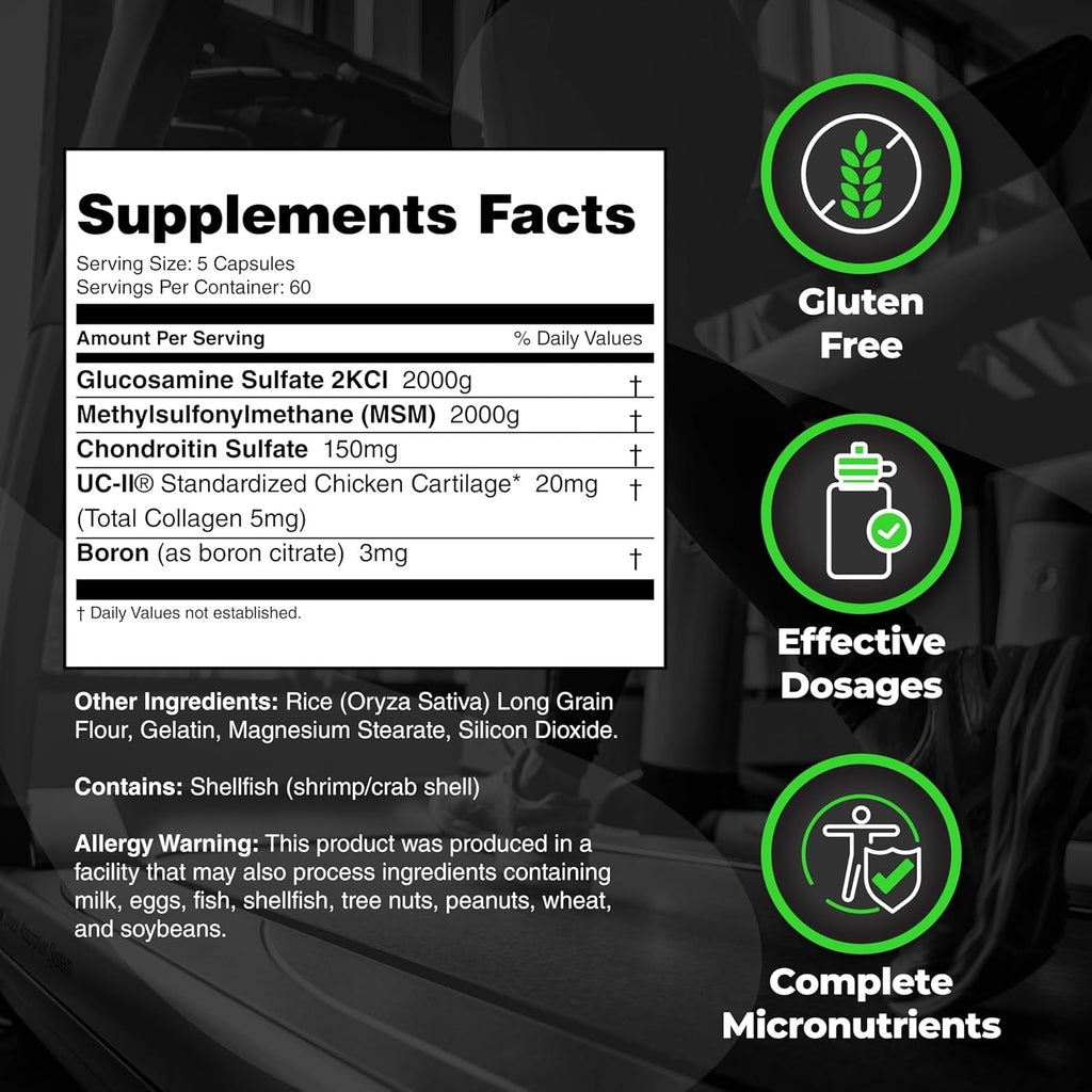 Buy now Species Nutrition Arthrolyze Joint Repair Supplement, Fortified with UC-II Collagen, MSM, Glucosamine, Chondroitin, High Potency Connective Tissue & Joint Support (300 Capsules) at indiglob india