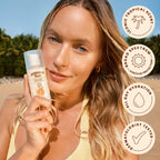 Hawaiian Tropic Weightless Hydration SPF 30 Face Sunscreen, 1.7 Fl Oz | Lightweight hydrating lotion, Travel size sunscreen for face, Non-comedogenic sunblock, Layers under makeup
