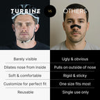 Buy now Turbine Nasal Dilator for Athletes - Pack of 3 Turbine Dilators Designed for Athletic Training - Increase Airflow to Lungs by 38% During Exercise, Sports Training, Cycling & Running at indiglob india