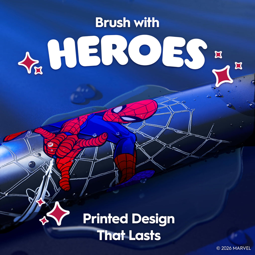 Buy now Oral-B iO Kids Limited Rechargeable Electric Powered Toothbrush, Spiderman with 1 Gentle Care Brush Head - Automatic Pressure Sensor to Protect Gums - 3 Cleaning Settings - 2 Min Music Timer at indiglob india