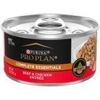 Purina Pro Plan High Protein Wet Cat Food in Gravy Beef & Chicken (24) 3 oz