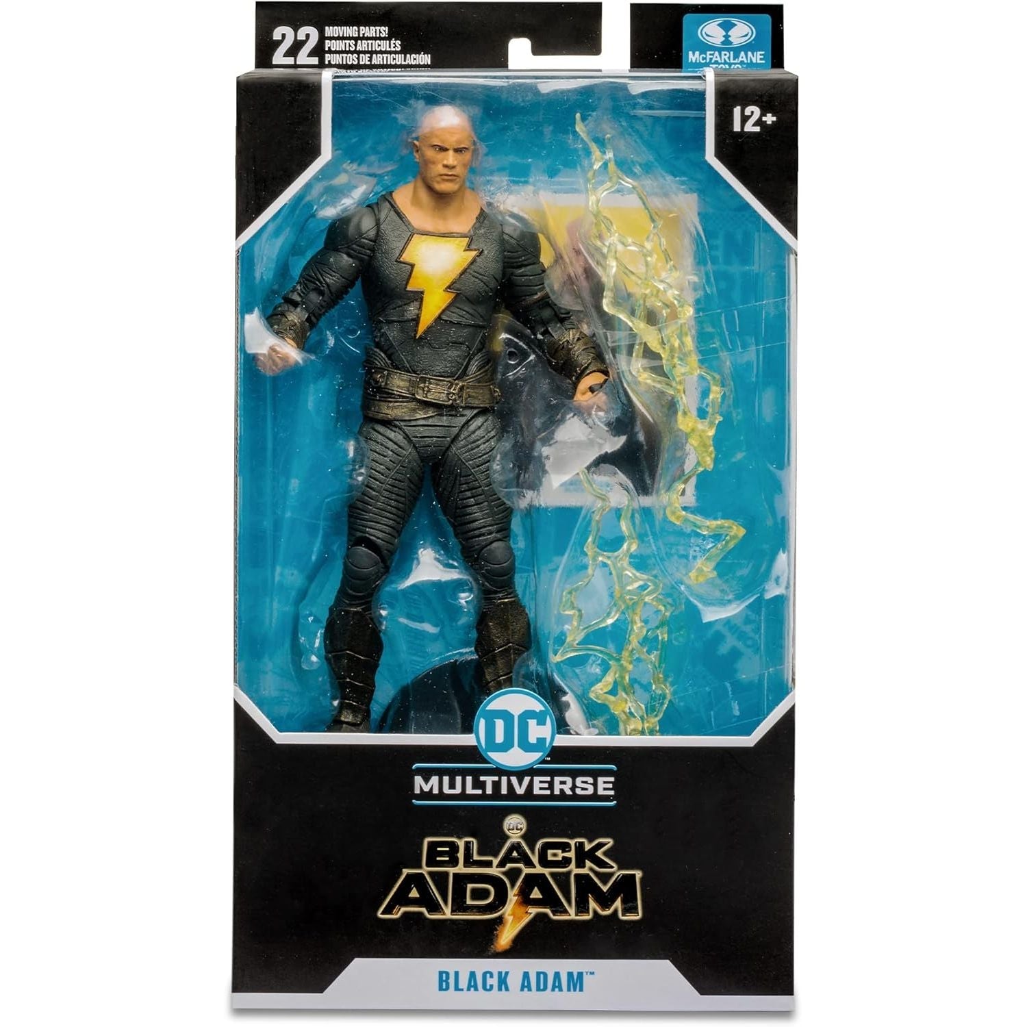 Buy now McFarlane Toys DC Black ADAM Movie 7IN Figures - Black ADAM (Hero Costume) at indiglob india
