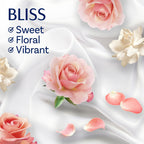 Downy Infusions In-Wash Laundry Scent Booster Beads, BLISS, Sparkling Amber and Rose Scent, 24 oz