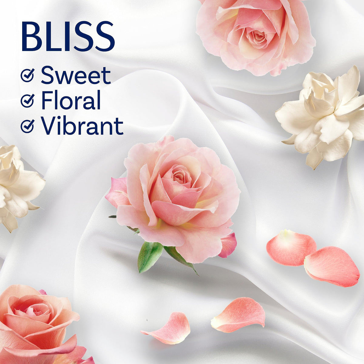 Downy Infusions In-Wash Laundry Scent Booster Beads, BLISS, Sparkling Amber and Rose Scent, 24 oz