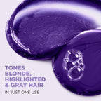 L’Oreal Paris Sulfate Free Brass Toning Purple Conditioner for Blonde, Bleached, Silver, or Brown Highlighted Hair, EverPure, 6.8 Fl Oz (Packaging May Vary)