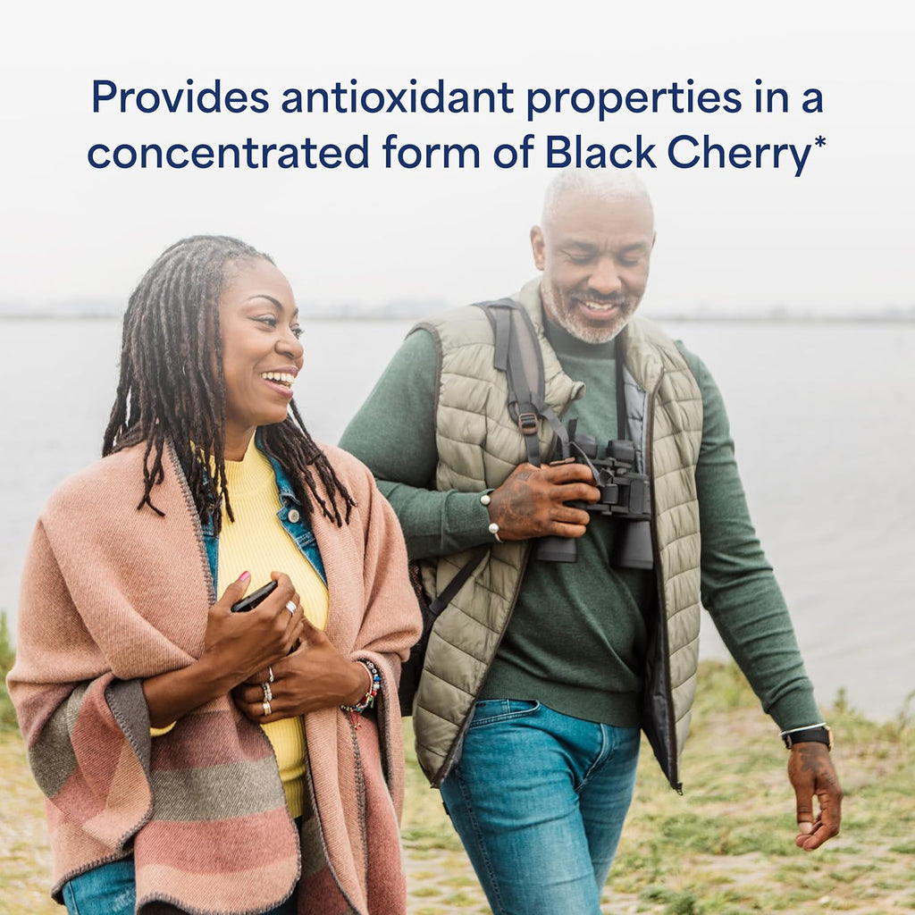 Buy now Puritan's Pride Black Cherry Concentrated Extract 250 mg (1000mg Equivalent), Dietary Supplement for General Wellness and Healthy Lifestyle*, 50 Day Supply, 100 Rapid Release Capsules at indiglob india