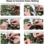Buy now Camo Netting, Camouflage Netting, Hunting Blind Camo Net, Army Party Decorations, Sunshade Fence Nets, Lightweight, Bulk Roll, Mesh, Great for Camping, Shooting, Photograph, Car Cover, Outdoor at indiglob india