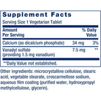 Buy now Life Extension Vanadyl Sulfate, Trace Mineral, Vanadium, Healthy glycemic Balance, Healthy Metabolism, Hormone Function, Gluten-Free, Non-GMO, Vegetarian â€“ 100 Tablets at indiglob india