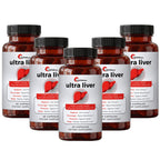 Ultra Liver Supplement for Liver Care & Support and Gallbladder Support - Powered by TMG, NAC Milk Thistle, and More - Liver Cleanse Detox & Repair - 60 Capsules