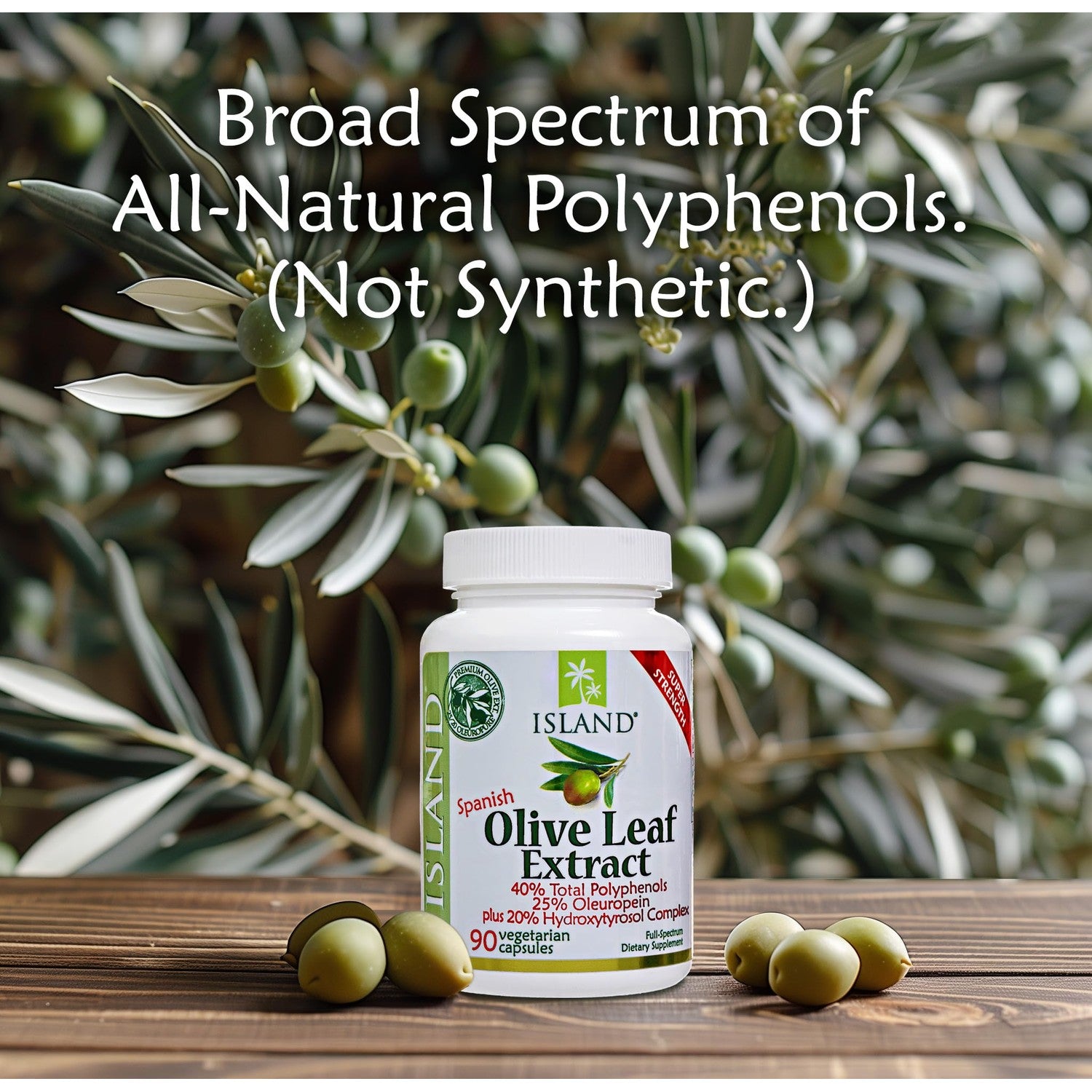 Buy now Olive Leaf Extract Capsules â€“ 25% Oleuropein (40% Total Polyphenols), Plus 20% Hydroxytyrosol Complex â€“ 100% Grown & Extracted in Spain (90 Capsules) at indiglob india