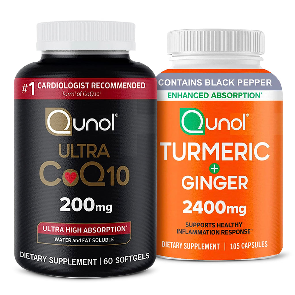 Qunol Ultra CoQ10 200mg, Ultra-High Absorption, Antioxidant, 60 Softgels | #1 Cardiologist Recommended Supplement for Heart Health, Coenzyme Q10 Supplement to support Vascular Health & Cellular Energy