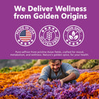 Saffron Supplements 88.5MG with 100% Pure Ingredients, Mood Energy Support