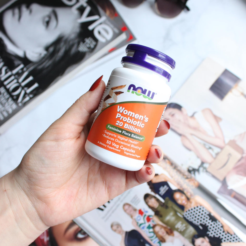 Buy now NOW Foods Supplements, Women's Probiotic, 20 Billion, Specially Formulated using Three Clinically Tested Probiotic Strains, 50 Veg Capsules at indiglob india