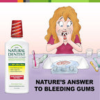Buy now The Natural Dentist Healthy Gums Antigingivitis/Antiplaque Rinse, Adults 12 & Up, Gingivitis Mouthwash for Bleeding Gums, Safe for Chemo Patients, Aloe Vera, Alcohol-free, Three 16.9 fl oz bottles at indiglob india
