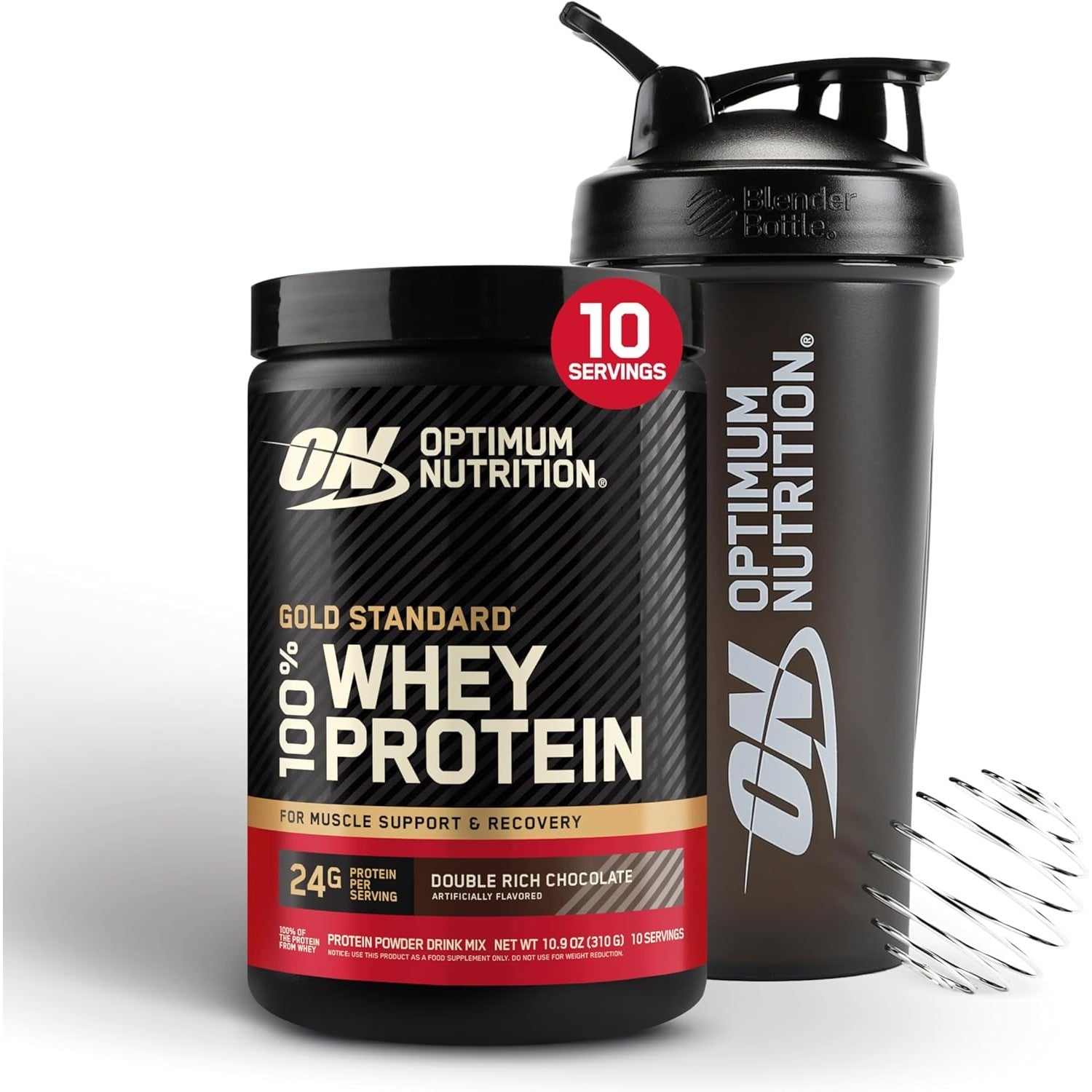 Buy now Optimum Nutrition Gold Standard 100% Whey Protein Powder, Banana Cream, 5 Pound (Packaging May Vary) at indiglob india