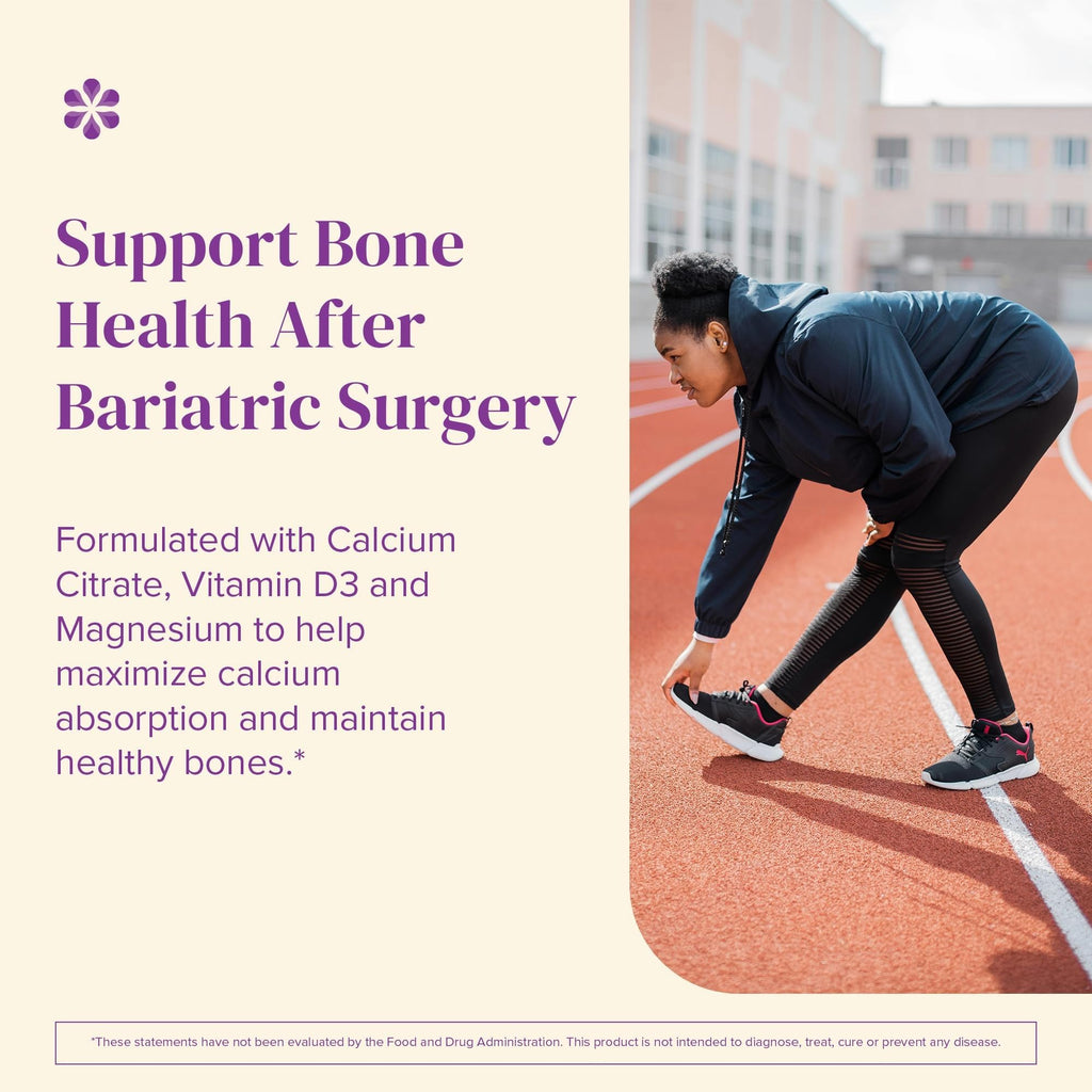BariMelts Calcium, 240 Tablets, Natural Berry Flavor | Smooth-Dissolving Bariatric Calcium for Women, Supports Bone Health & Strength
