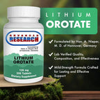 Buy now Dr. Hans Nieper Lithium Orotate 5mg, 200 Count, Lab Tested, Non-GMO, Gluten Free, Vegan Friendly, Supports Brain Health at indiglob india