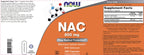 Buy now Now NAC 600 mg, 400 Capsules, N-Acetyl Cysteine with Selenium at indiglob india