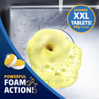 Garbage Disposal Cleaner and Deodorizer Tablets - 24 Pack, XL Citrus Foaming Tablet for Kitchen Sink Freshener, Drain Cleaner & Odor Eliminator - 1 Year of Sink Cleaning Supply