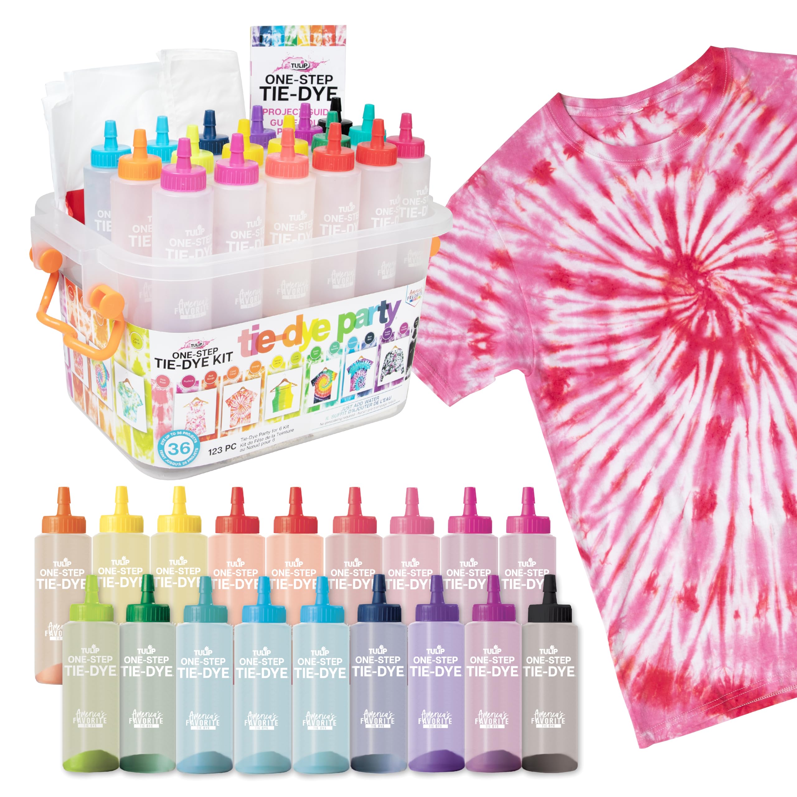 Buy now Tulip One-Step Tie-Dye Party Kit, Set of 123 Tie Dye Party Kit at indiglob india