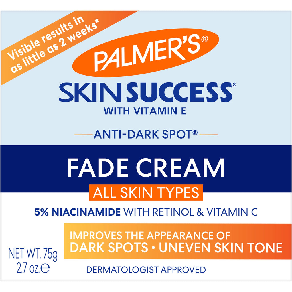 Palmer's Anti Dark Spot Face Cream with Vitamin E & Niacinamide (2.7 Oz) | Fade Cream Helps Reduce Dark Spots and Age Spots, Evens Skin Tone & Balances Complexion, Suitable for All Skin Types