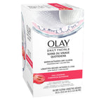 Buy now Olay Makeup Remover Wipes, Daily Facials Hydrating Face Cleanser for Normal to Dry Skin, Alcohol & Fragrance Free, Soft Face Wash Towels, Travel Essentials for Women, Convenient Dry Cloths, 66 ct at indiglob india