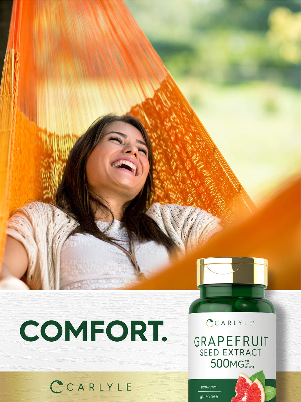 Carlyle Grapefruit Seed Extract | 120 Capsules | Maximum Strength