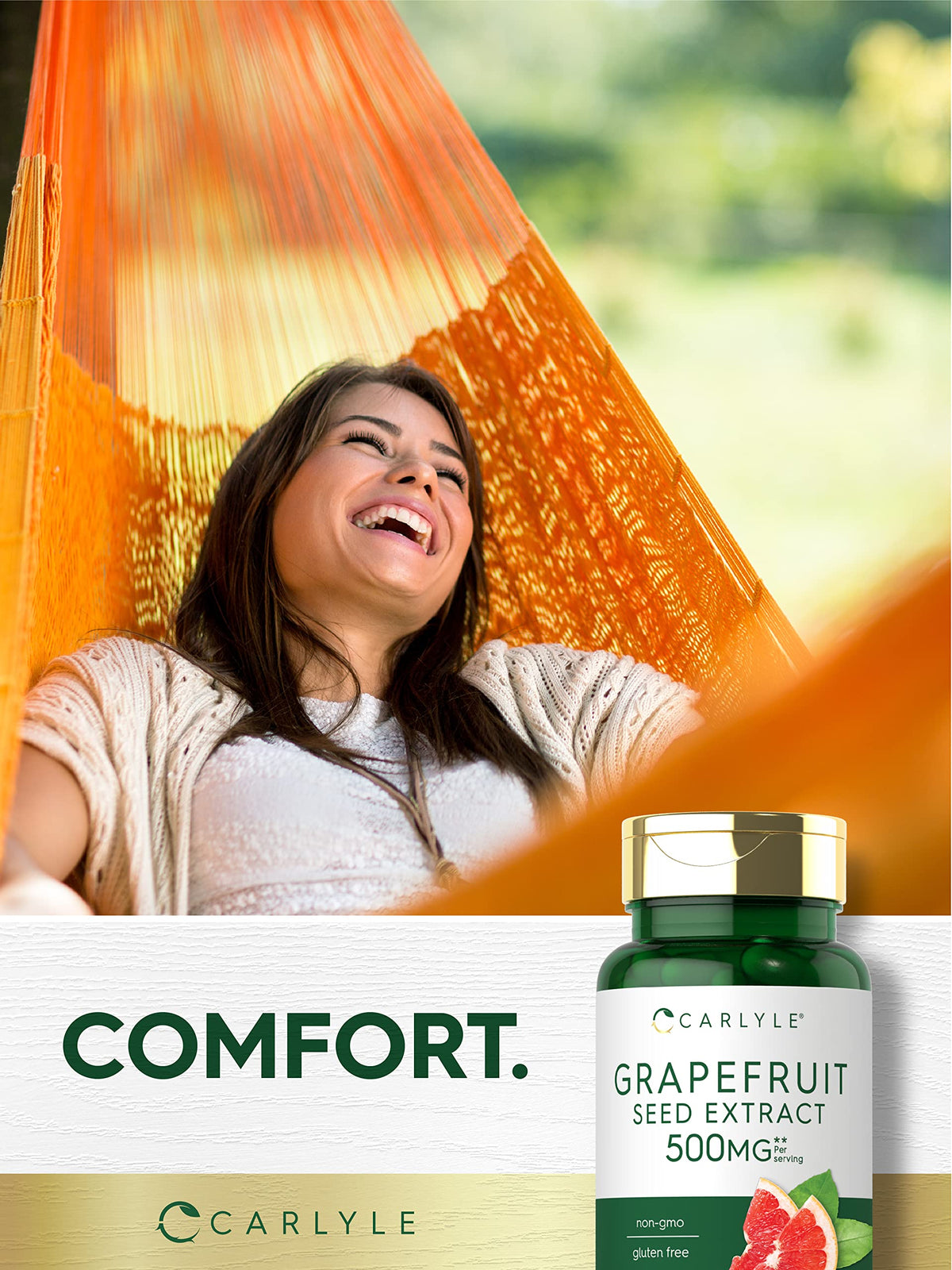 Carlyle Grapefruit Seed Extract | 120 Capsules | Maximum Strength