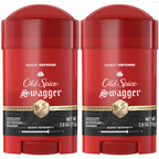 Old Spice Sweat Defense Antiperspirant & Deodorant for Men, 24/7 Ultimate Sweat Protection, Long Lasting Scent, Soft Solid, Swagger with Cedarwood Scent, 2.6 oz (Pack of 2)