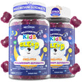 Kids Sleep Gummies Magnesium Glycinate D3 B6 Saffron No Melatonin Sleep Aid