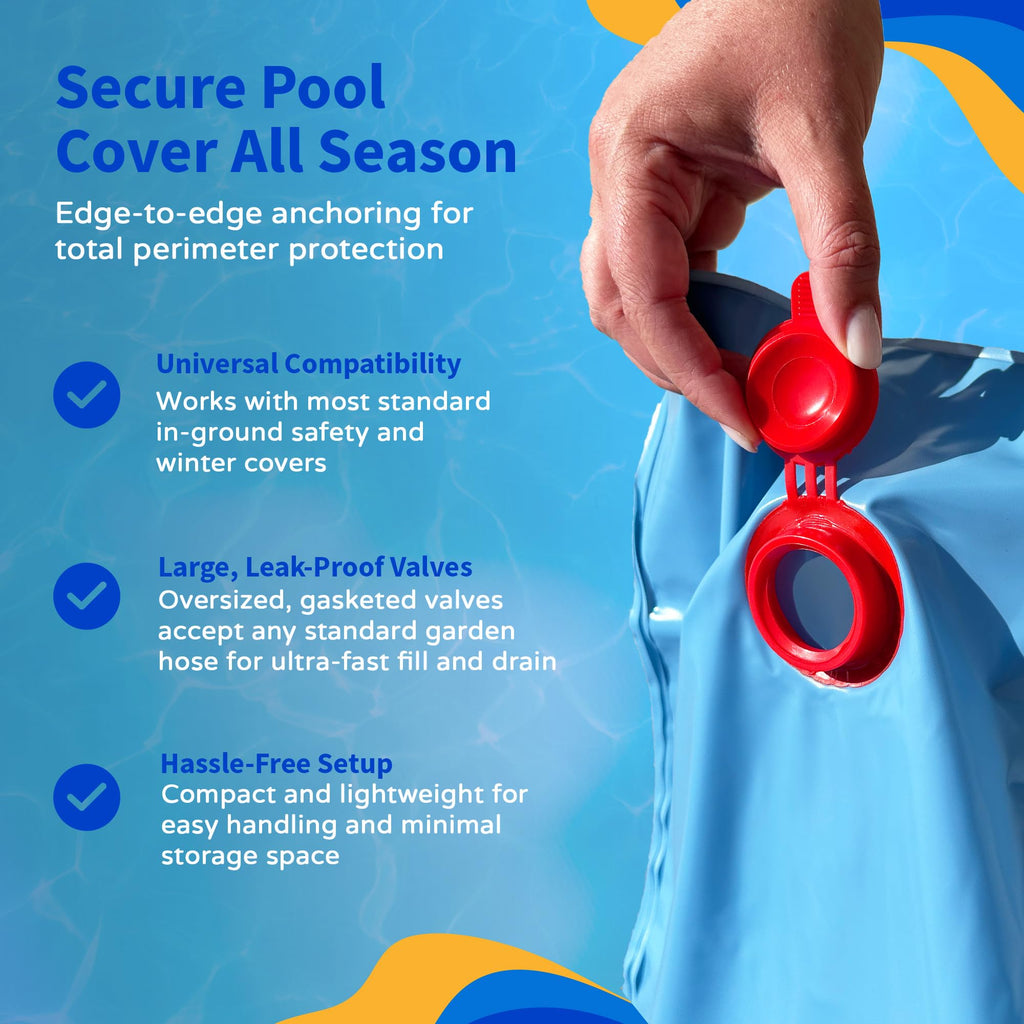 Blue Wave 10-ft Double Water Tube for Winter Pool Cover - 5 Pack