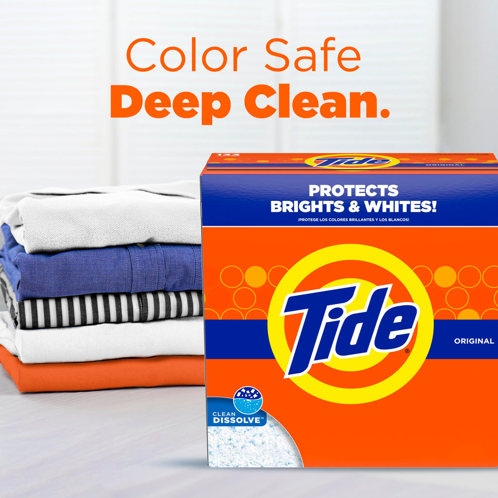 Buy now Tide Powder Laundry Detergent, Original Scent, 75 Loads, 85 oz at indiglob india