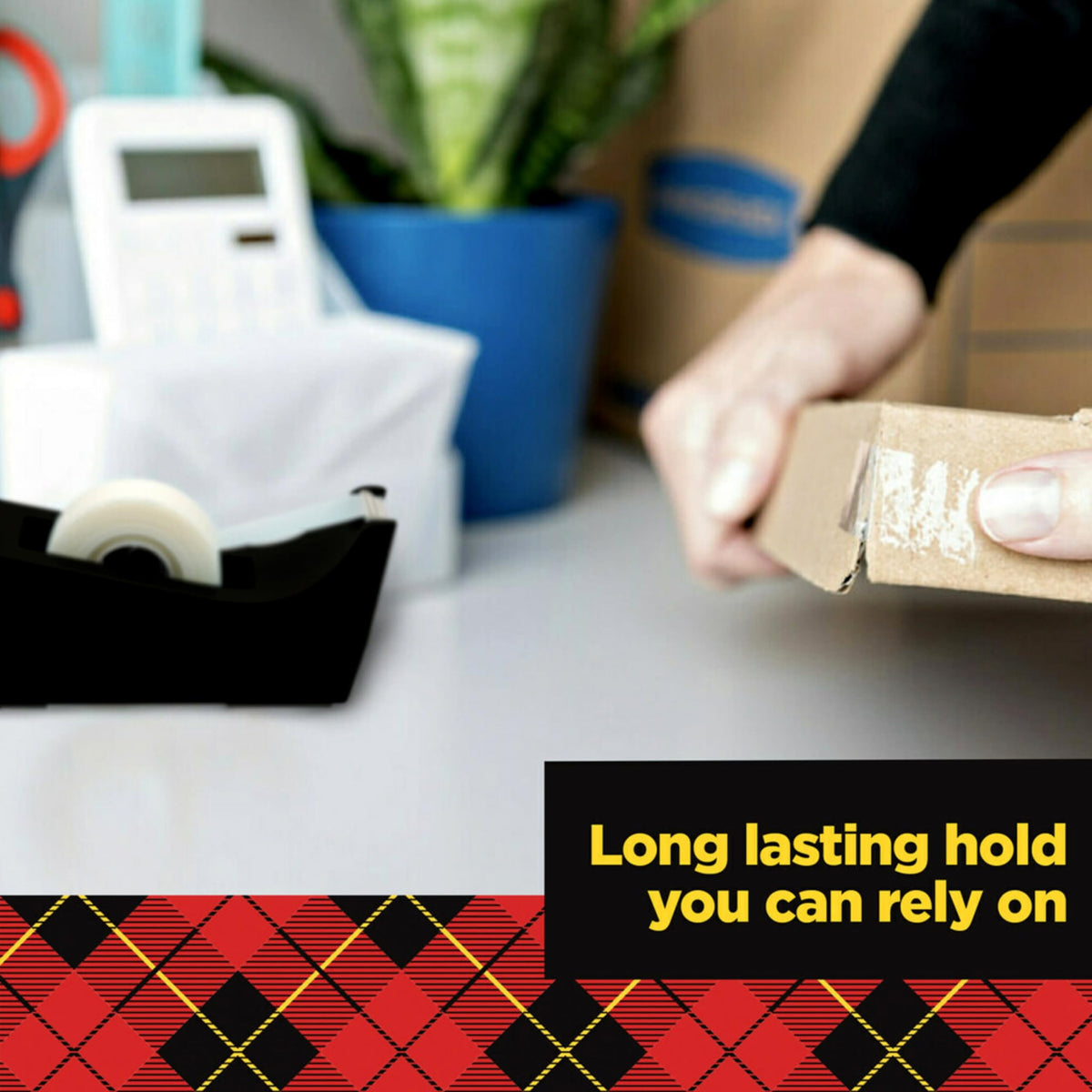 Scotch Transparent Tape, Clear Tape Engineered for Office and Home Use, 1 Inch Core, 3/4 in x 1000 in, 6 Boxes