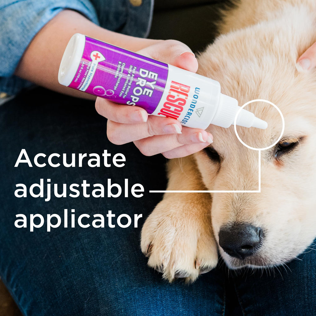 Wondercide Rescue - Eye Drops and Wash for Dogs and Cats - 4 oz