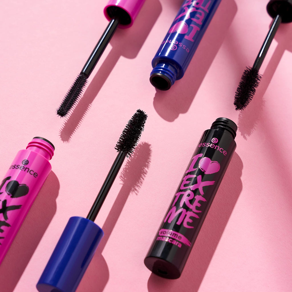Buy now essence | I Love Extreme Volume Mascara Waterproof | Paraben Free | Cruelty Free | Black (Pack of 1, Waterproof) at indiglob india