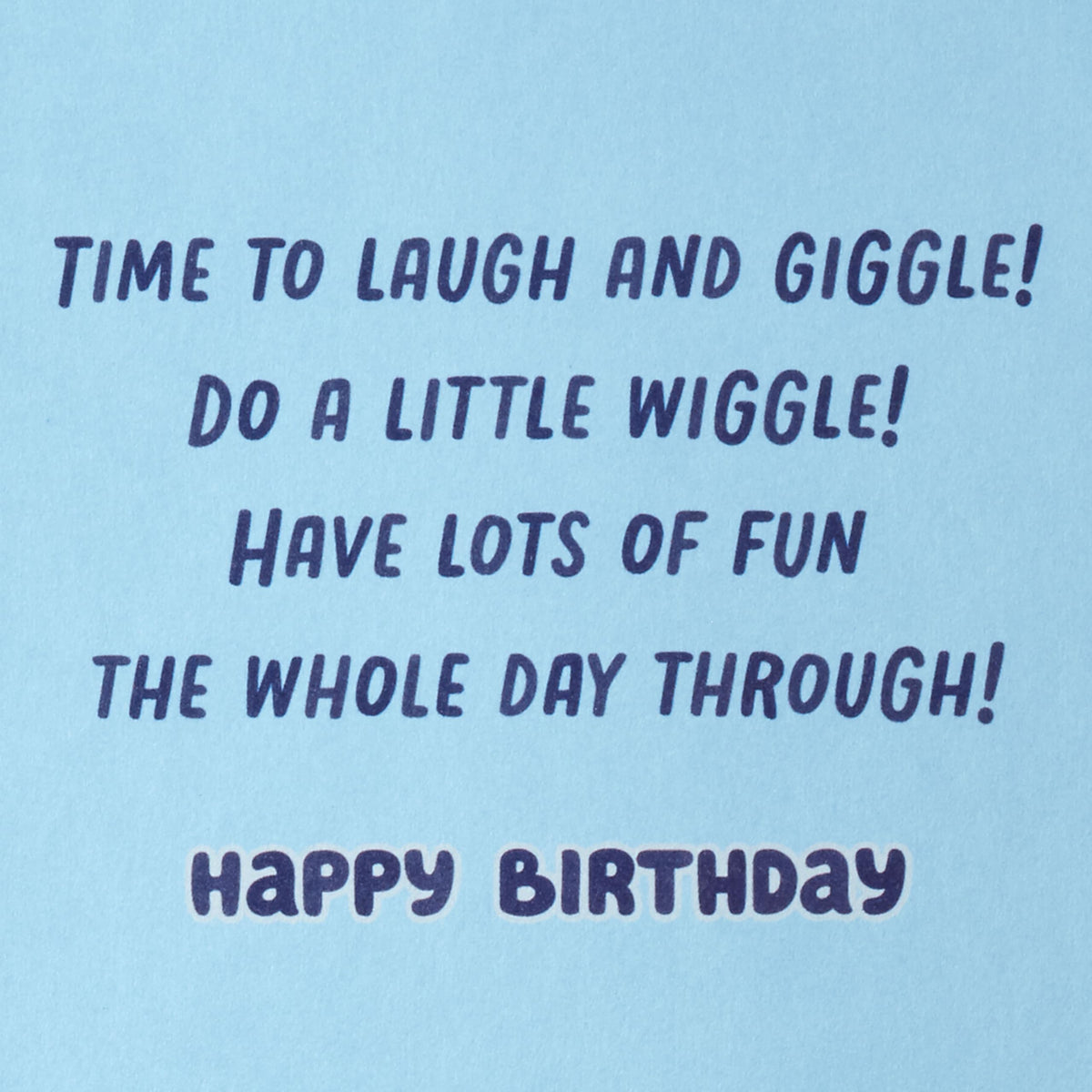 Hallmark Bluey Birthday Card for Kids (Musical with Light, Hip Hooray)