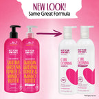 Not Your Mother's Naturals Curl Defining Shampoo and Conditioner | 15.2 fl oz Each - Tahitian Gardenia & Mango Butter - Suflate-Free Hair Products - For All Hair Types